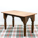 Antique Solid Wood Desk/Table with Chunky Legs
