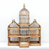 Antique Victorian Architectural Dome Bird Cage