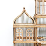 Antique Victorian Architectural Dome Bird Cage