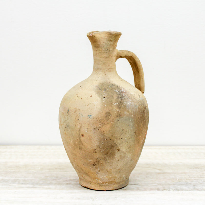 Vintage Turkish Pinch Neck Vase