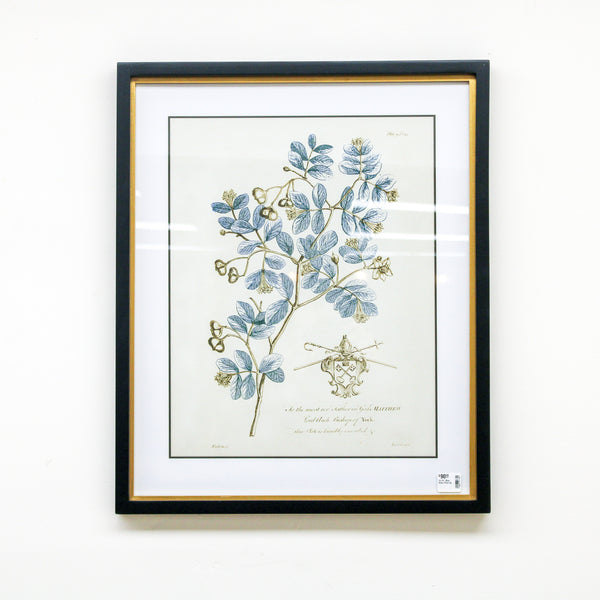23.75" Blue Arbor Print (A)