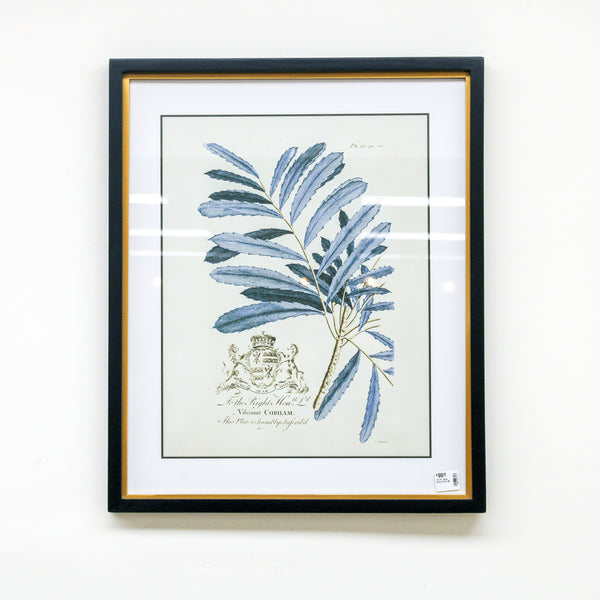 23.75" Blue Arbor Print (B)