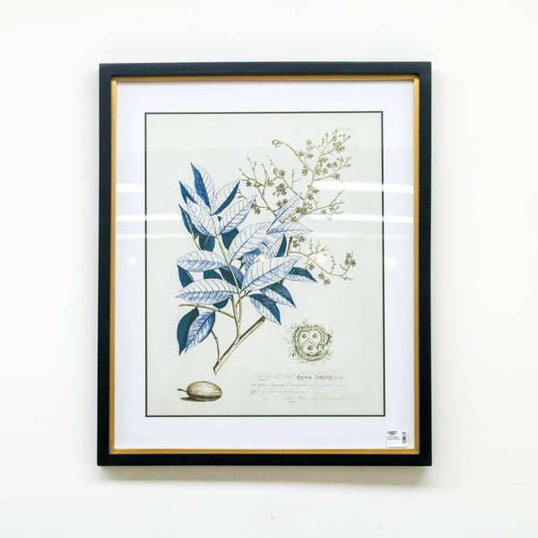 23.75" Blue Arbor Print (D)
