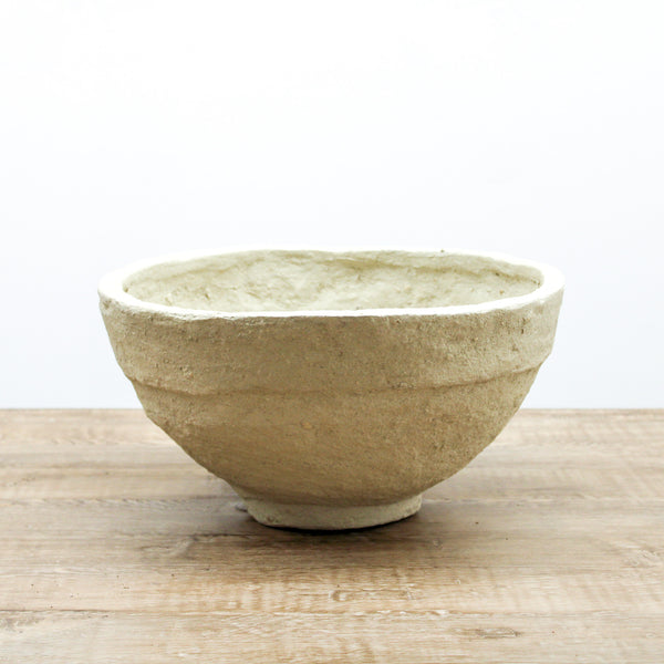 One-of-a-kind Large Paper Mache Bowl