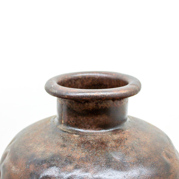 Rustic Iron Vase