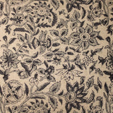 Designer "Ventura" Kanan Floral Pillow Cover with Down Pillow Insert - 20x20