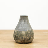 Ceramic Pot W/ Gray Glazed Tops (D)