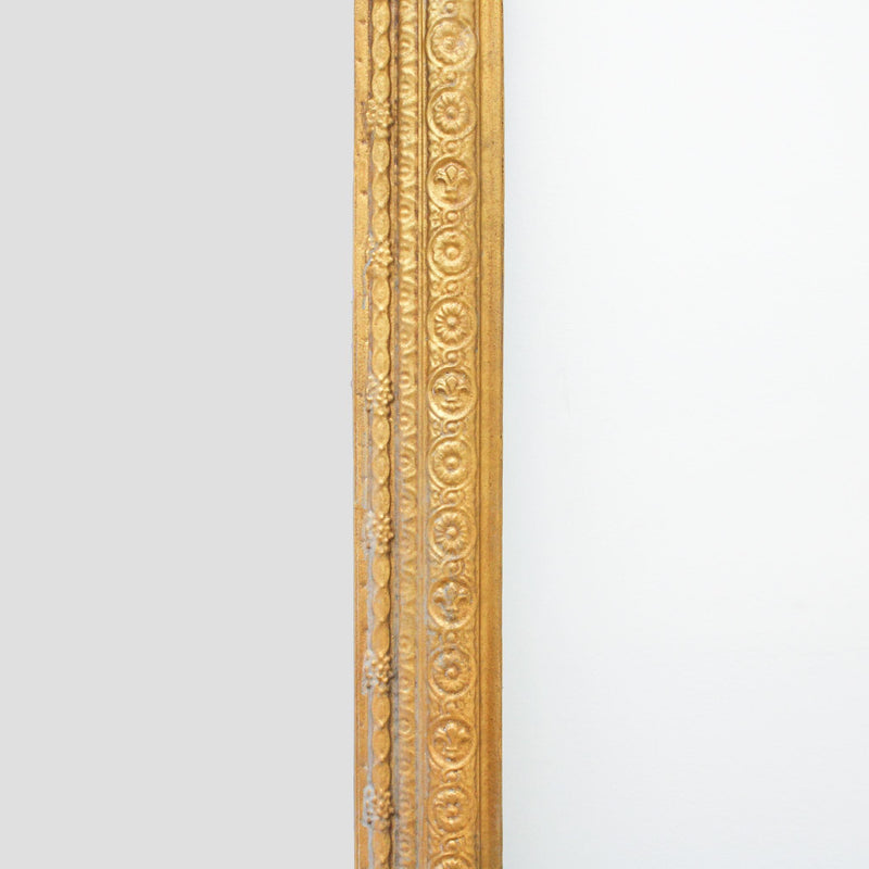 Vertical Gold Mirror
