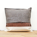 Square Stone Washed Wool Pillow