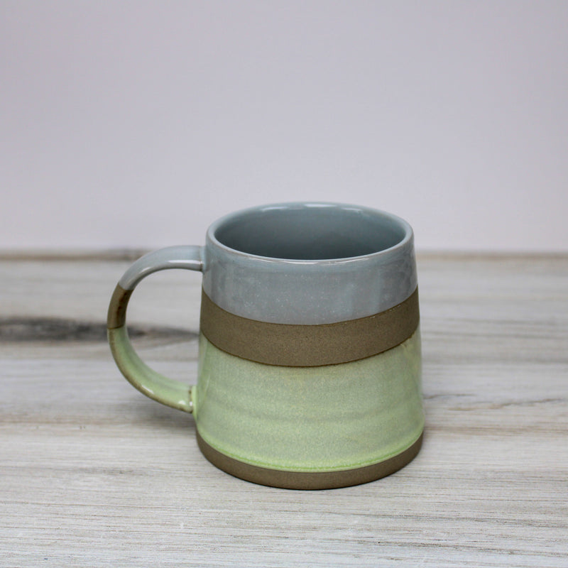 Blue/Green Rustic Style Mug