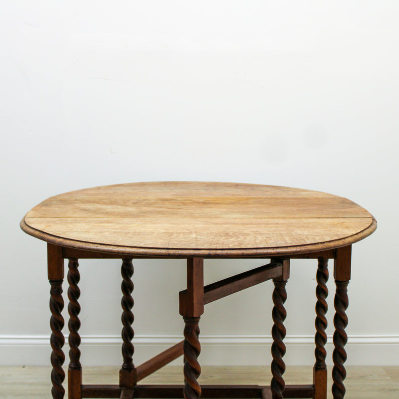 Antique Oak Gate-Leg Table