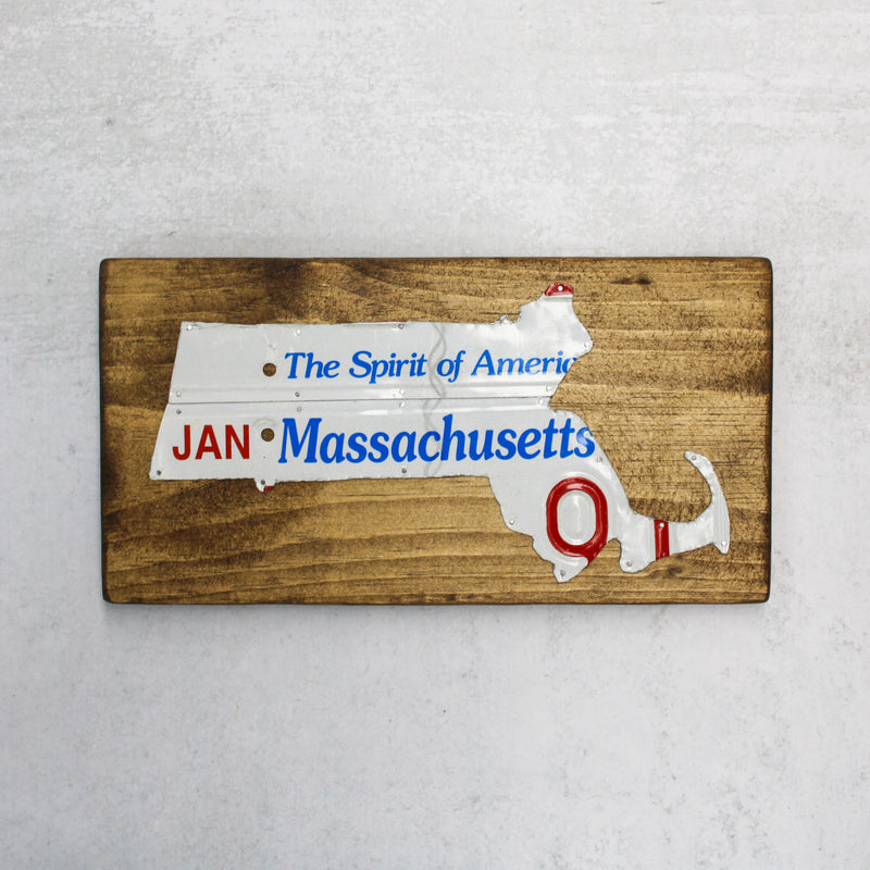 "Massachusetts License Plate Art