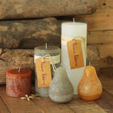 Gray Timber Pear Candle